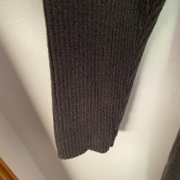 Alfani Shimmery Cowl Neck, Long Sleeve Tunic, Pullover Sweater, Size: L - Picture 4 of 9